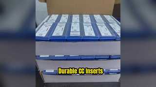 CC 카바이드 인서트: 효율성 향상