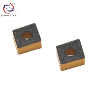 주문 CVD 검고 노란 복합체 코팅된 CNMG 카바이드는 P35 92.8 HRA CNMM 120408을 삽입합니다 online manufacture