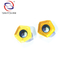 92.5HRA High Feed Milling Inserts yellow External Turning Tool